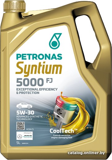 Моторное масло Petronas Syntium 5000 FJ 5W-30 5л