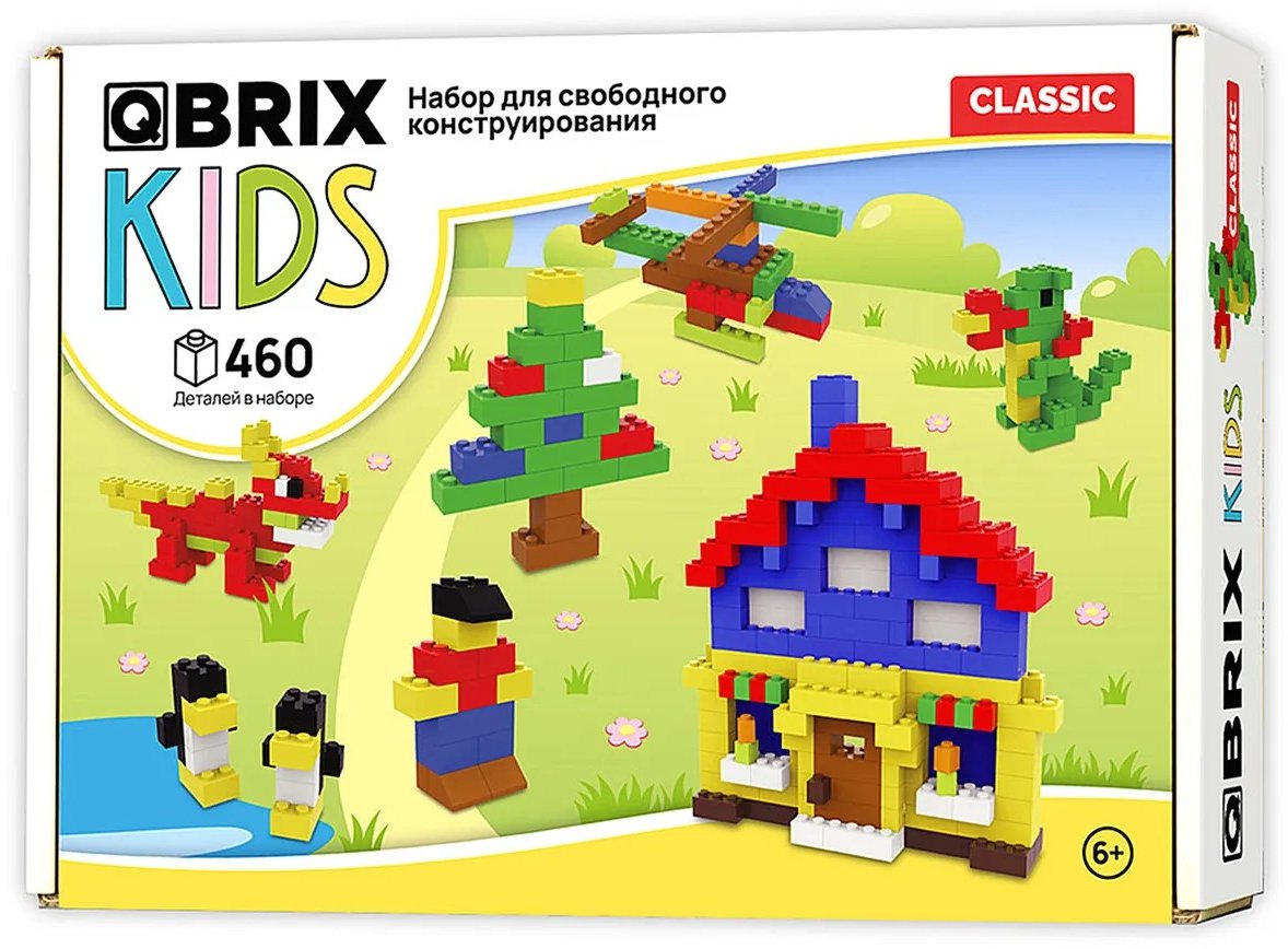 

Конструктор QBRIX Kids Classic 30010