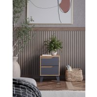 Тумба ЭлиГард Eyva 2S (дуб вотан/графит) в Гомеле