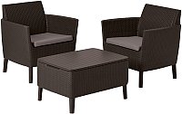 

Набор садовой мебели Keter Salemo Balcony Set 236845 (коричневый)