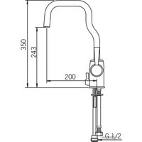 Смеситель Oras La Cucina Alessi [8535F]