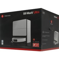 Робот-пылесос Roborock Robotic Vacuum Cleaner+Empty Wash Fill Dock S9 MaxV Ultra S90VER S9MVU52-02 (с русской озвучкой, белый)