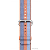 Ремешок Apple из плетеного нейлона 42 мм (оранжевый) [MPW22]