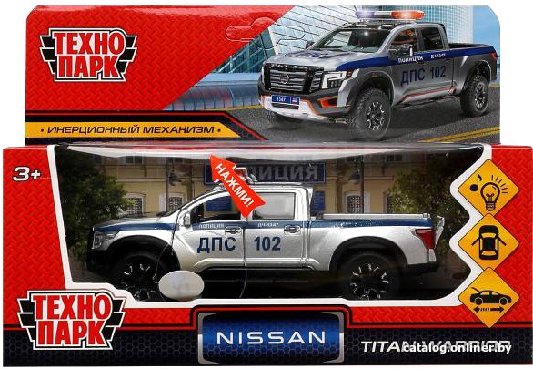 Пикап Технопарк Nissan Titan Полиция TITAN-13SLPOL-SL