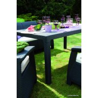 Набор садовой мебели Keter Corfu Fiesta (графит)