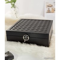 Шкатулка для украшений Joli Angel Клеопатра SR-780 (черная экокожа)