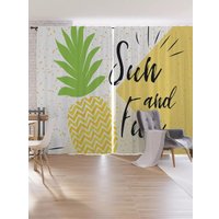 Комплект штор JoyArty Яркий ананас p_77448 (145x265)