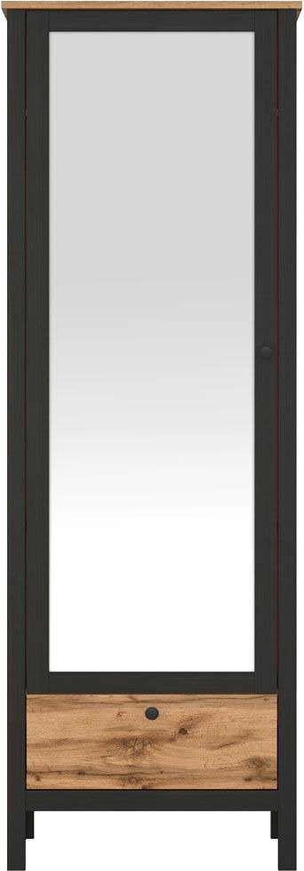 

Шкаф распашной Black Red White Loft SZF1W1S/60 (дуб вотан/черный)