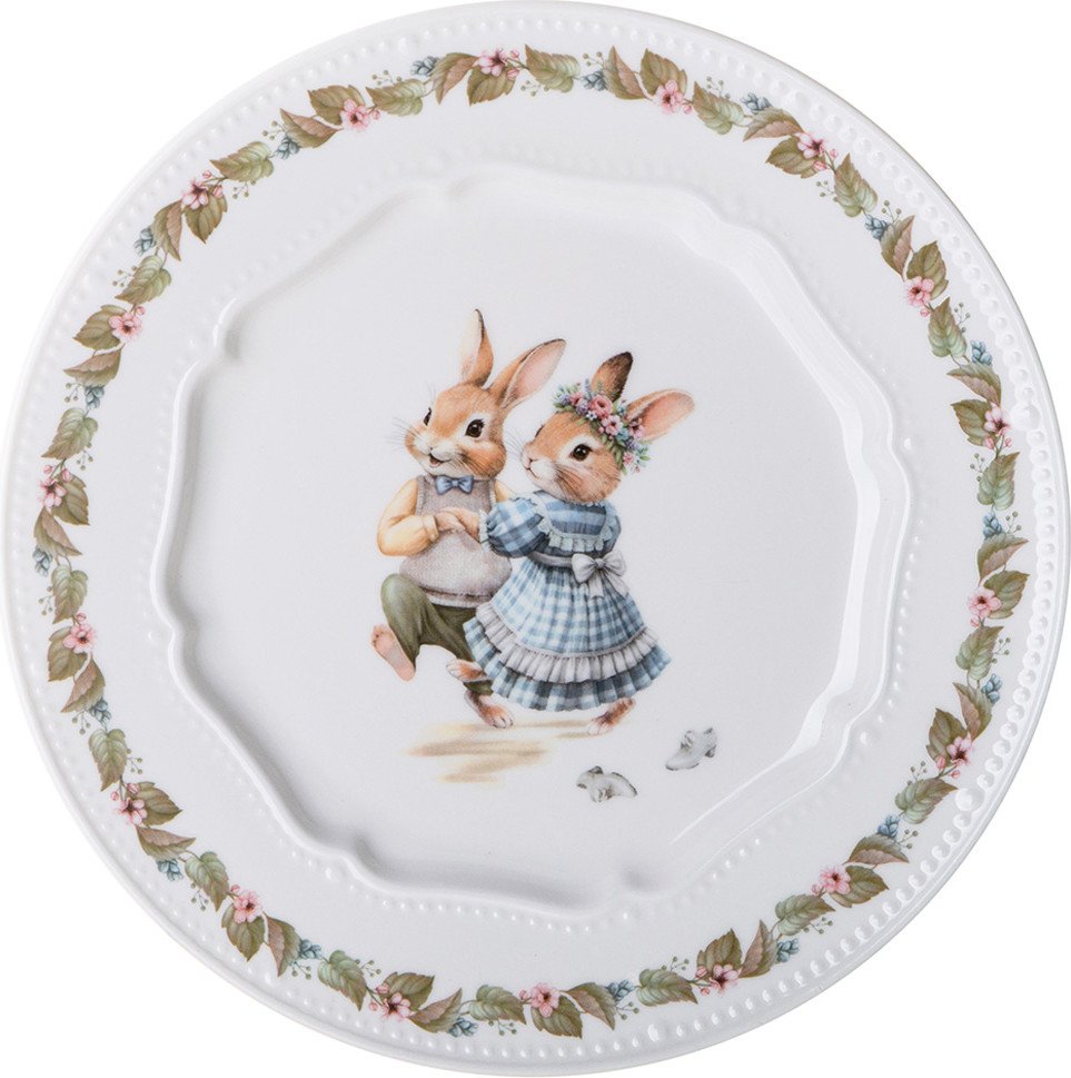 

Тарелка десертная Lefard Rabbits Family 425-288