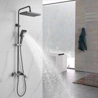 Душевая система  Shevanik S4436T (оружейная сталь)