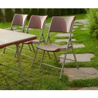 Стол Calviano Складной, прямоугольный 183x75 см (коричневый)