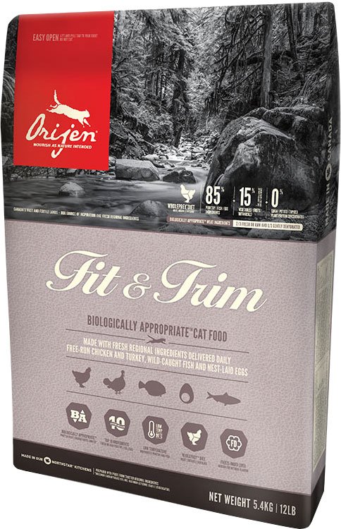 

Сухой корм для кошек Orijen Fit & Trim 5.4 кг