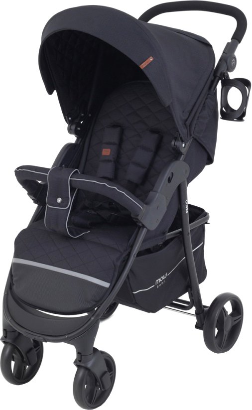 

Коляска прогулочная «книга» Rant MOWbaby Cross RA089 (gold black)