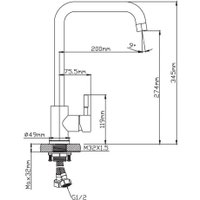 Смеситель Diadonna D46-0004SM в Солигорске