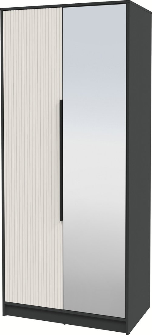 

Шкаф распашной Интерлиния Концепт Лайн КТ-Ш2з (антрацит/кашемир)