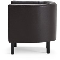 Интерьерное кресло Mio Tesoro Агата 351 (коричневый 87)