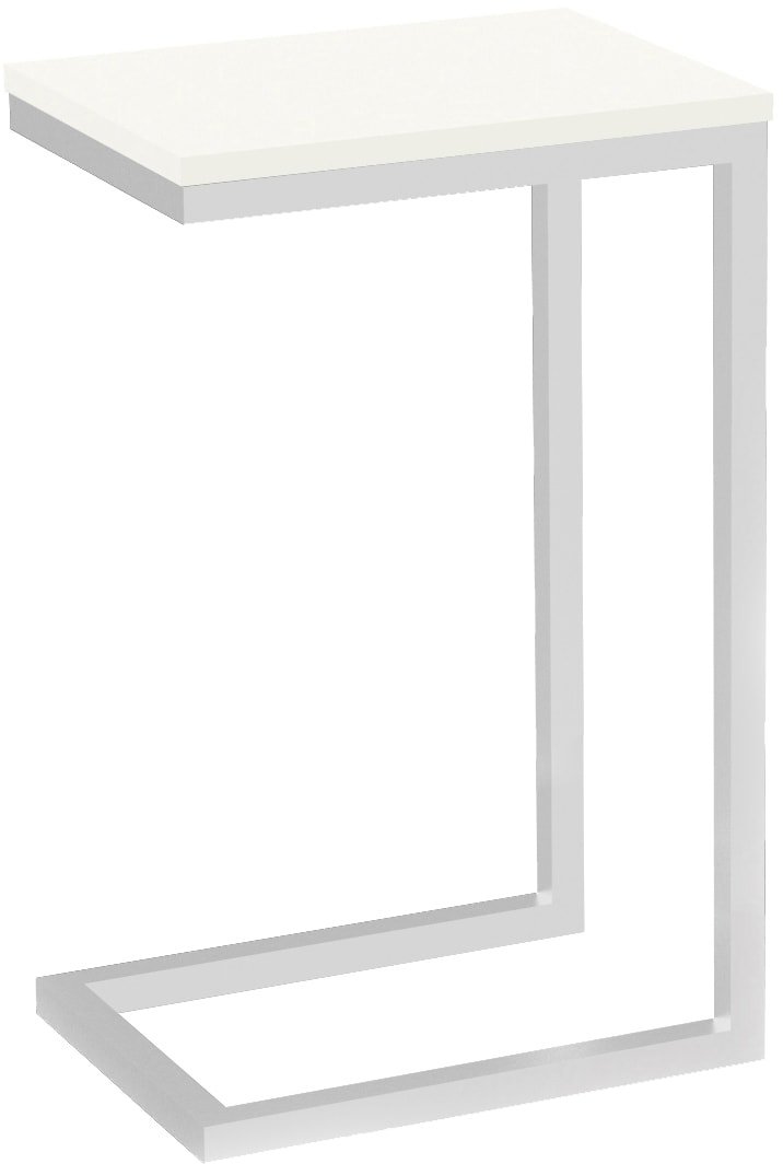 

Приставной столик TMB Loft Роксет ЛДСП 500x300 (альпийский белый/белый)