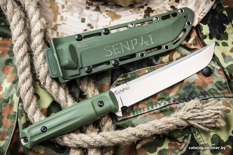 Нож Kizlyar Supreme Senpai AUS-8 Stonewash