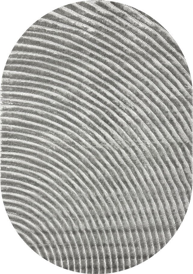 

Ковер для жилой комнаты Valentis Juno E133AG-GREY-OVAL (1.6x2.3)