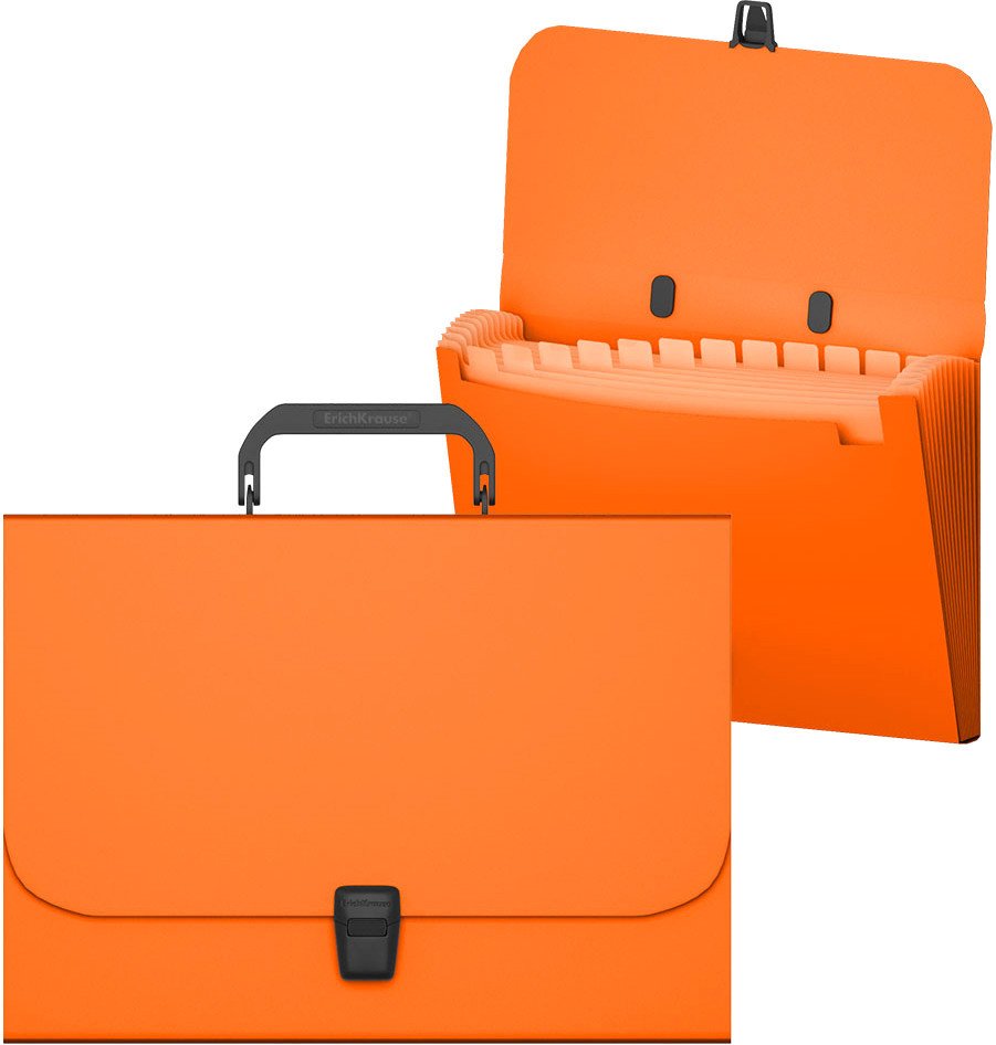 

Папка-портфель Erich Krause Matt Neon 50462 (оранжевый)