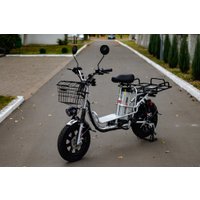 Электровелосипед AVM E-Alfa Fat (серый)