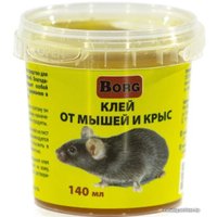 Клей от вредителей Borg от мышей и крыс 140 мл