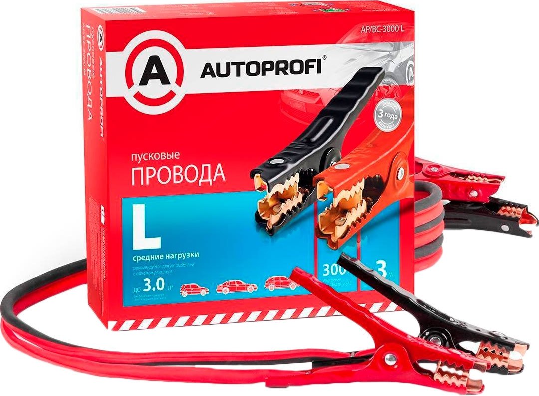 

Пусковые провода Autoprofi AP/BC - 3000 L