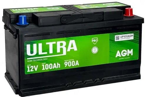 

Автомобильный аккумулятор Ultra PRO AGM R+ (100 А·ч)
