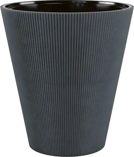 Кашпо Form-Plastic Linea FP-5840-014 (антрацитовый)