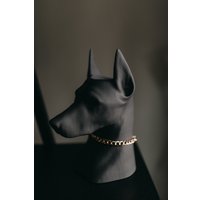 Кашпо К.РАМА Доберман (черный)