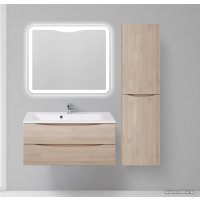  BelBagno Шкаф-пенал Fly-Marino-1500-2A-SC-RG-P-R (rovere grigio)