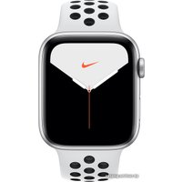 Умные часы Apple Watch Nike Series 5 44 мм (алюминий серебристый/чистая платина)