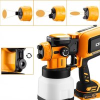 Краскораспылитель Deko DKSG20K4 (с 1-им АКБ)