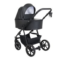Универсальная коляска Pituso Tossa 2 в 1 (кожа, black)