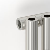 Стальной трубчатый радиатор Сунержа Эстет-0 1200х225 5 секций (хром)