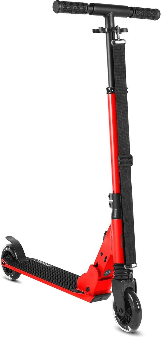 

Двухколесный подростковый самокат Shulz 120 LED (красный)