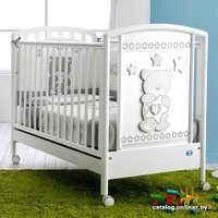 Классическая детская кроватка Pali Birba (белый)