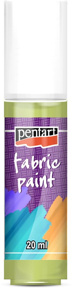 

Краска для текстиля Pentart Fabric paint 20 мл (лаймовый)