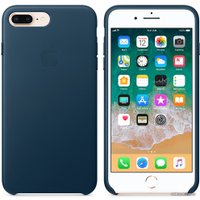 Чехол для телефона Apple Leather Case для iPhone 8 Plus / 7 Plus Cosmos Blue