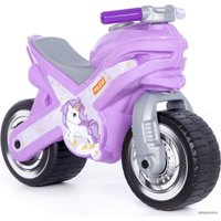 Каталка Полесье Мотоцикл МХ 09187 (сиреневый)