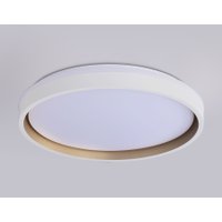 Припотолочная люстра Ambrella light Orbital FZ607 WH/GD (белый/золото)