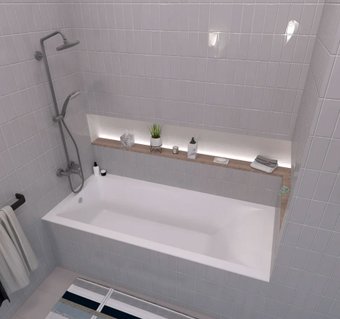 Ванна Marmo Elite Авиньон 170х70 (белый)