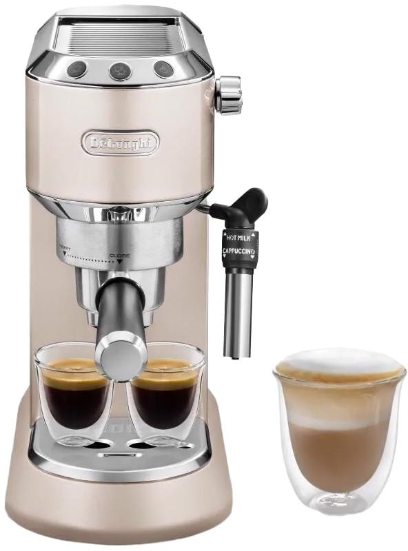 

Рожковая кофеварка DeLonghi Dedica Metallics EC785.BG