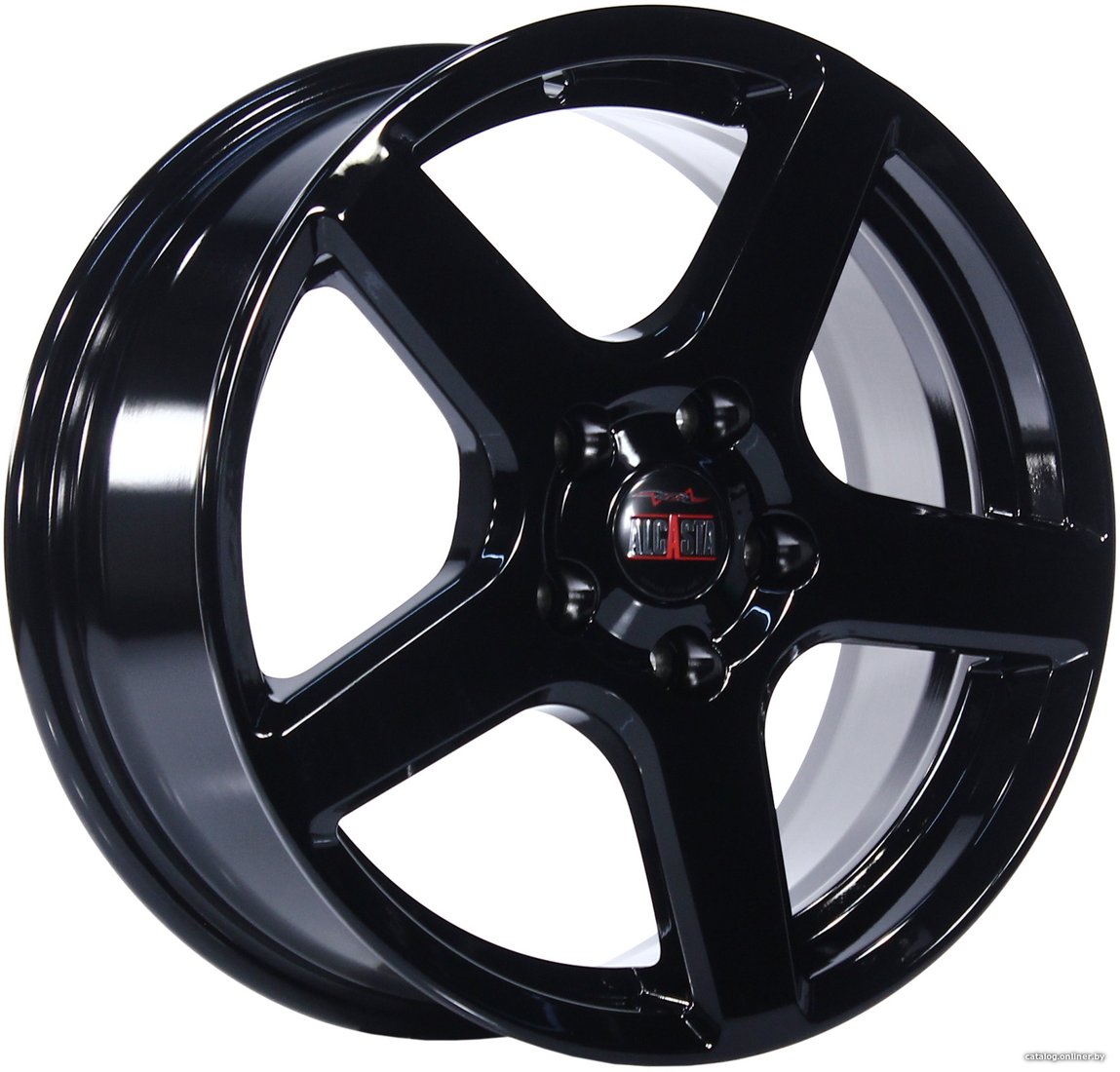 Литые диски Alcasta M62 15x6 4x100мм DIA 54.1мм ET 46мм Black