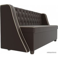 Диван Лига диванов Лофт 104563 (экокожа, коричневый)
