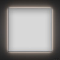  Wellsee Зеркало с фоновой LED-подсветкой 7 Rays' Spectrum 172200340, 50 х 50 см (с сенсором и регулировкой яркости освещения)