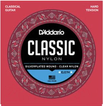 Струны для гитары D'Addario EJ27H Hard Tension