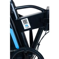 Электровелосипед Minako F10 Lite 2025 (черный/синий)