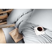 1.5-спальный комплект постельного белья Arya Natural Stone Washed 8680943227249 (серый)