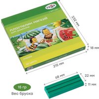 Пластилин восковой Гамма Пчелка 190820201 (24 цв)